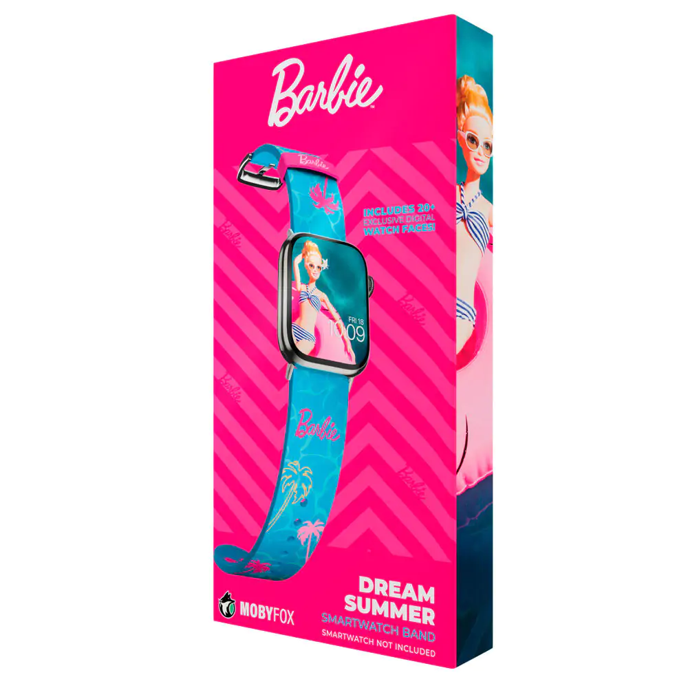 Mattel Barbie Dream Summer Smartwatch strap + face designs product photo