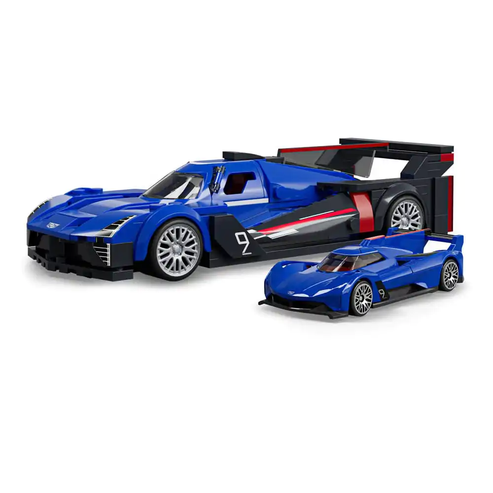Mattel Brick Shop Hot Wheels Speed Series Building Set 1/32 Cadillac Project GTP Hypercar product photo