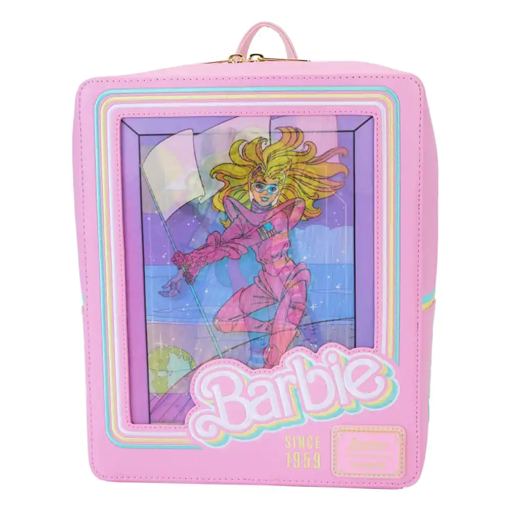 Mattel by Loungefly Backpack Mini Barbie 65th Anniversary Doll Box termékfotó