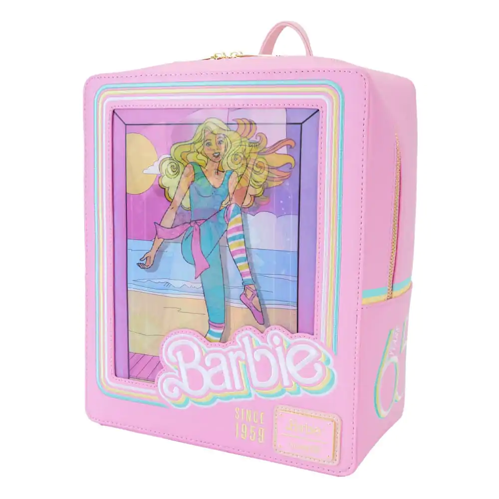 Mattel by Loungefly Backpack Mini Barbie 65th Anniversary Doll Box termékfotó