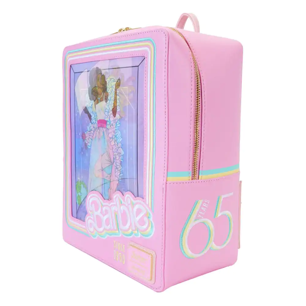 Mattel by Loungefly Backpack Mini Barbie 65th Anniversary Doll Box termékfotó