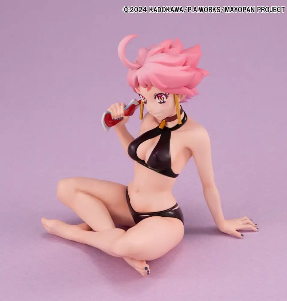 Mayonaka Punch Melty Princess PVC Statue Live Palm Size 9 cm product photo