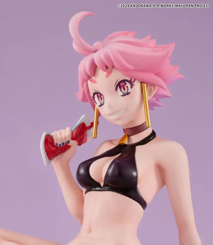 Mayonaka Punch Melty Princess PVC Statue Live Palm Size 9 cm product photo