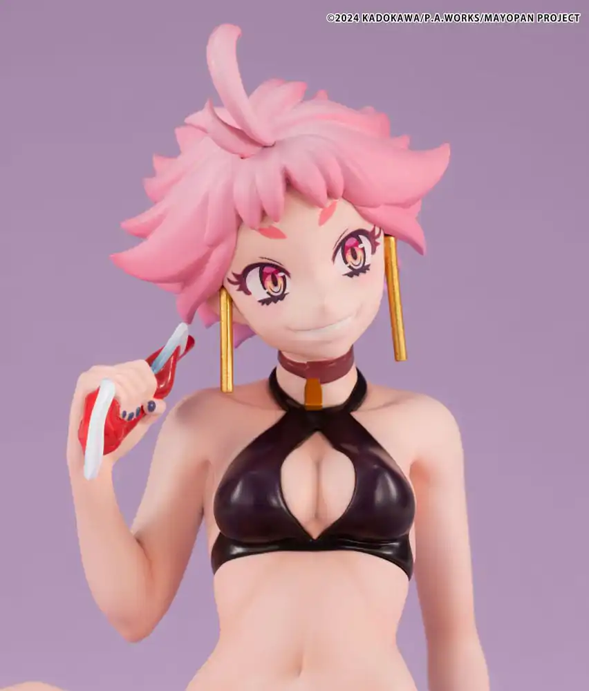 Mayonaka Punch Melty Princess PVC Statue Live Palm Size 9 cm product photo