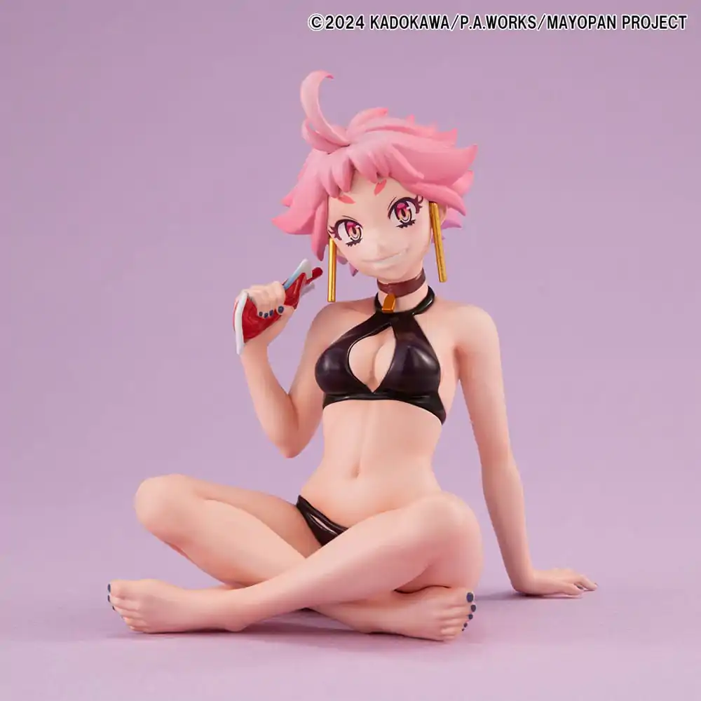Mayonaka Punch Melty Princess PVC Statue Live Palm Size 9 cm product photo