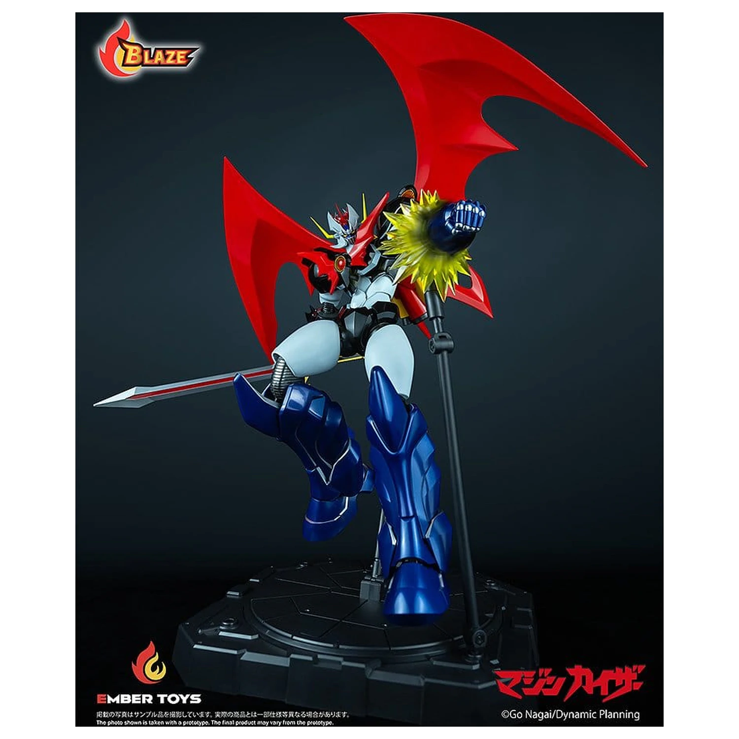 Mazinger BLAZE Series Diecast Action Figure Mazinkaiser (Original Version) 26 cm  product photo