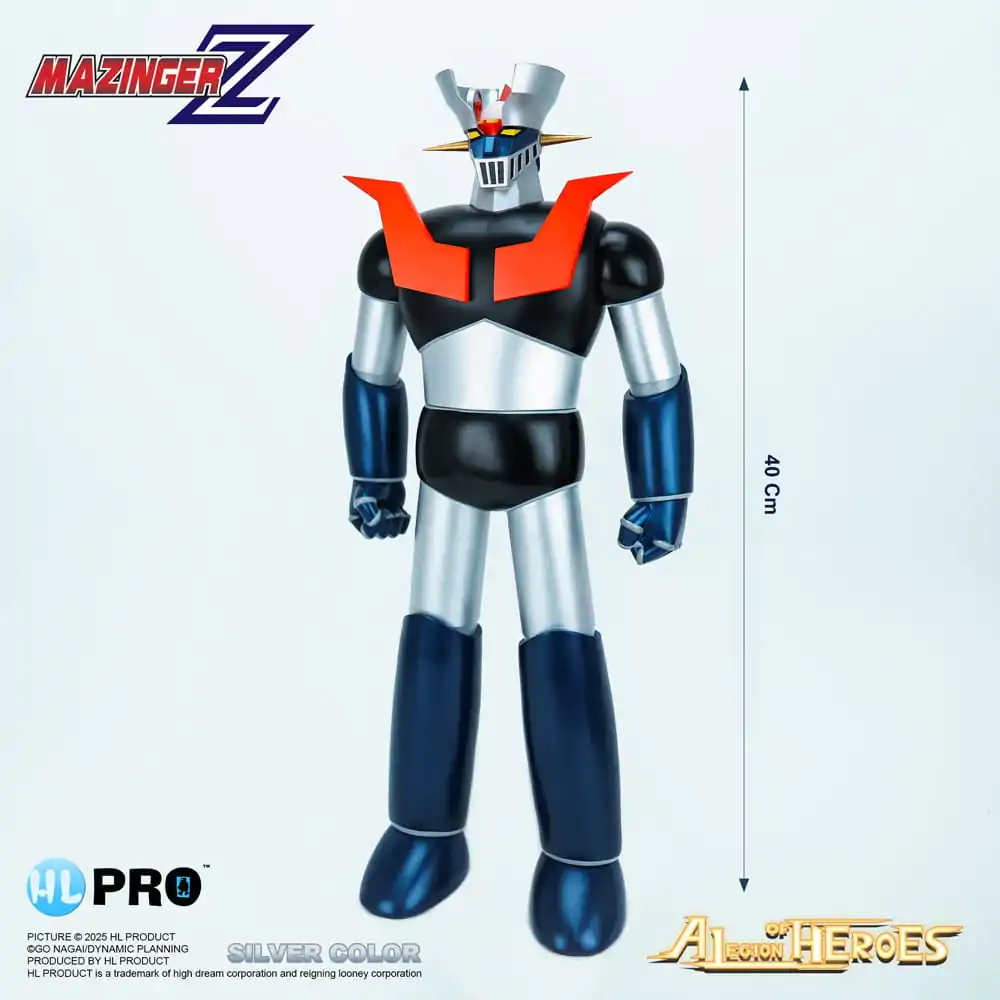 Mazinger Z Legion of Heroes Vinyl Figure Mazinger Z Silver Color 40 cm product photo