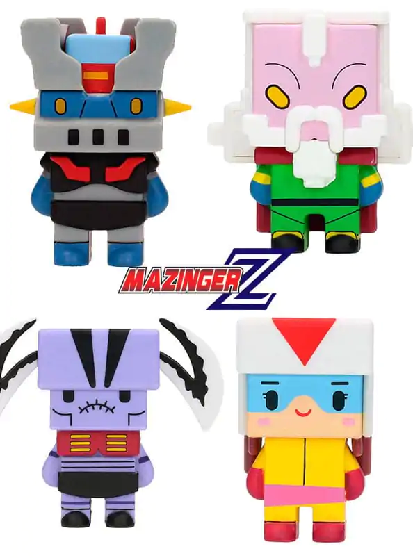 Mazinger Z Trading Figures 4-Pack Pixel 003 Set 7 cm product photo