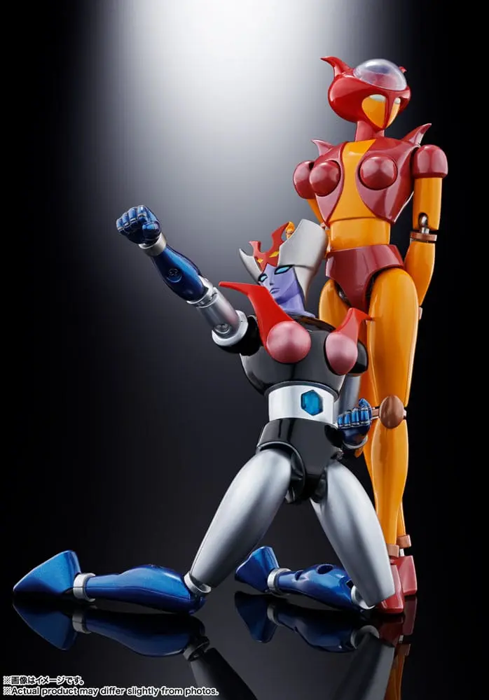 Mazinger Z Soul of Chogokin Diecast Action Figures GX-08R Aphrodai A vs GX-09R Minerva X 16 cm termékfotó