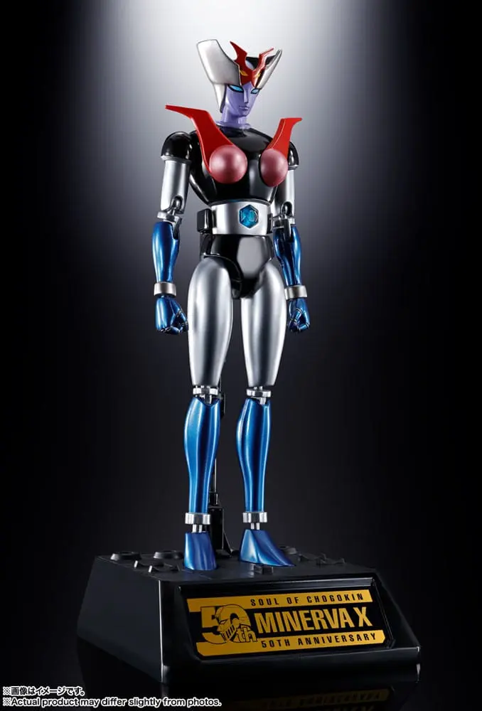 Mazinger Z Soul of Chogokin Diecast Action Figures GX-08R Aphrodai A vs GX-09R Minerva X 16 cm termékfotó