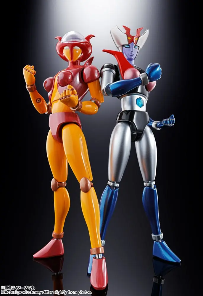 Mazinger Z Soul of Chogokin Diecast Action Figures GX-08R Aphrodai A vs GX-09R Minerva X 16 cm termékfotó