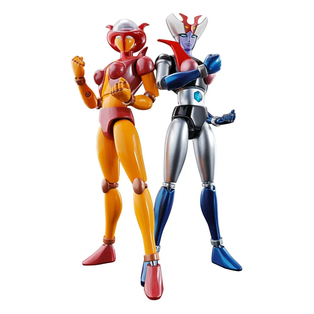 Mazinger Z Soul of Chogokin Diecast Action Figures GX-08R Aphrodai A vs GX-09R Minerva X 16 cm termékfotó