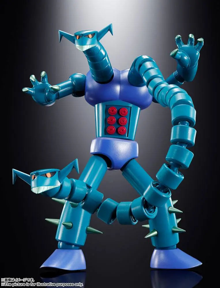 Mazinger Z Soul of Chogokin Diecast Action Figures GX-25R GARADA K-7 &  GX-26R DOUBULAS M-2 16 cm product photo