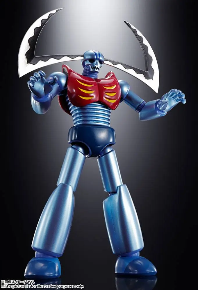 Mazinger Z Soul of Chogokin Diecast Action Figures GX-25R GARADA K-7 &  GX-26R DOUBULAS M-2 16 cm product photo