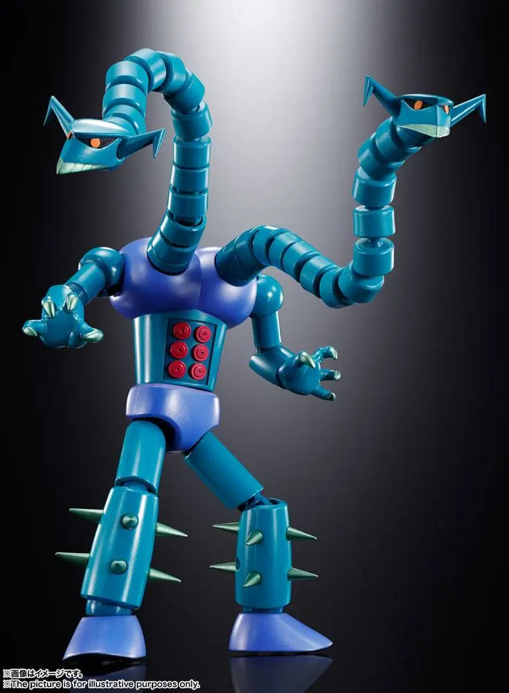 Mazinger Z Soul of Chogokin Diecast Action Figures GX-25R GARADA K-7 &  GX-26R DOUBULAS M-2 16 cm product photo