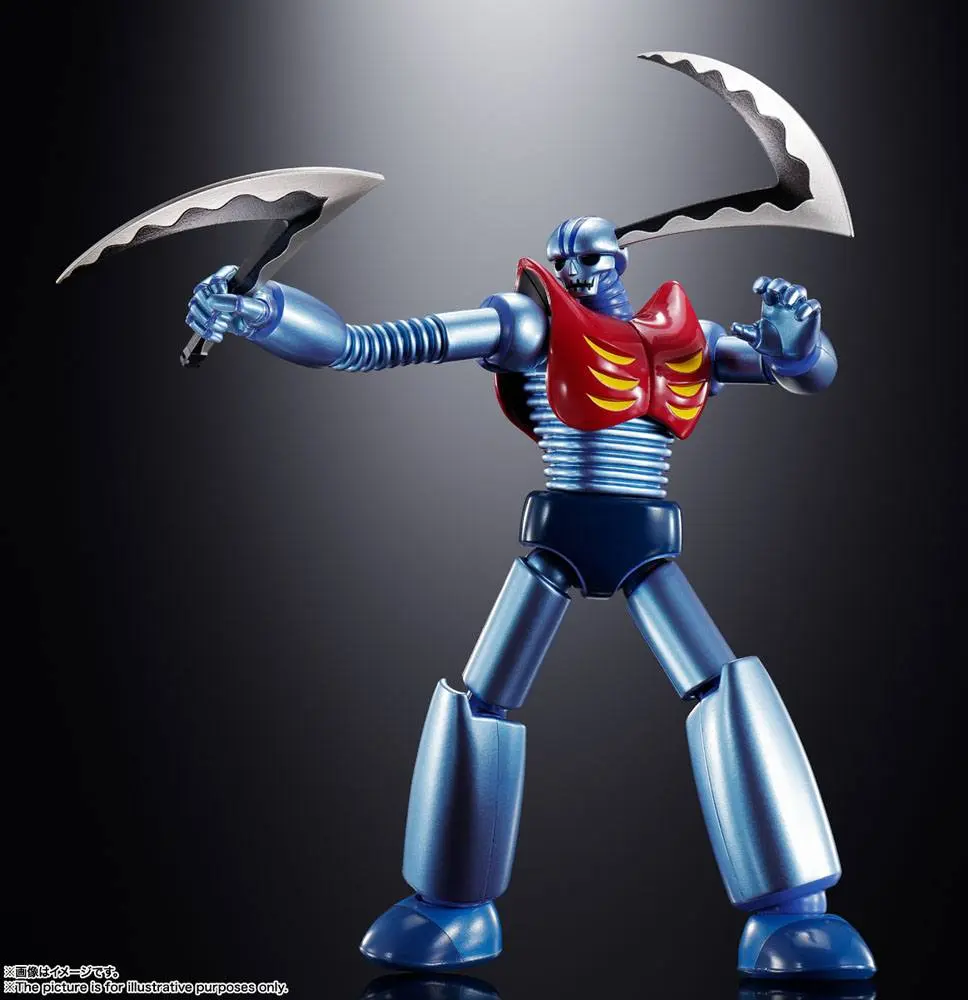 Mazinger Z Soul of Chogokin Diecast Action Figures GX-25R GARADA K-7 &  GX-26R DOUBULAS M-2 16 cm product photo