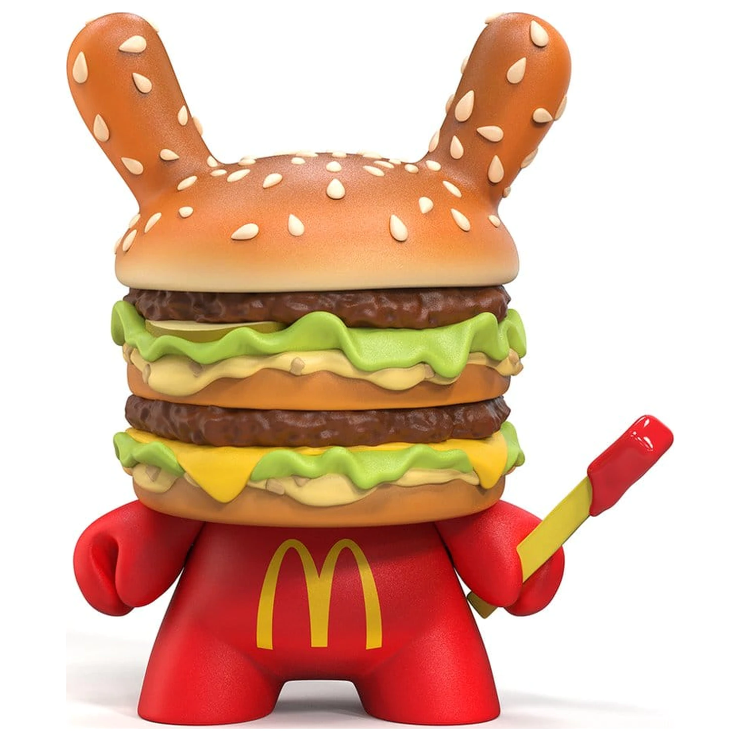 McDonald's Big Mac Vinyl Dunny Art Figure 20 cm product photo