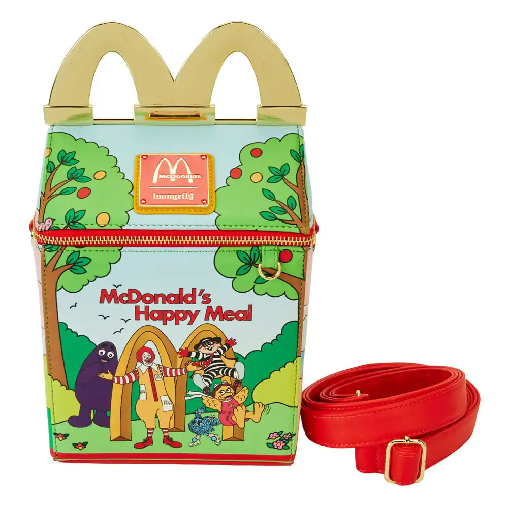 McDonalds by Loungefly Passport Bag Figural Vintage Happy Meal product photo