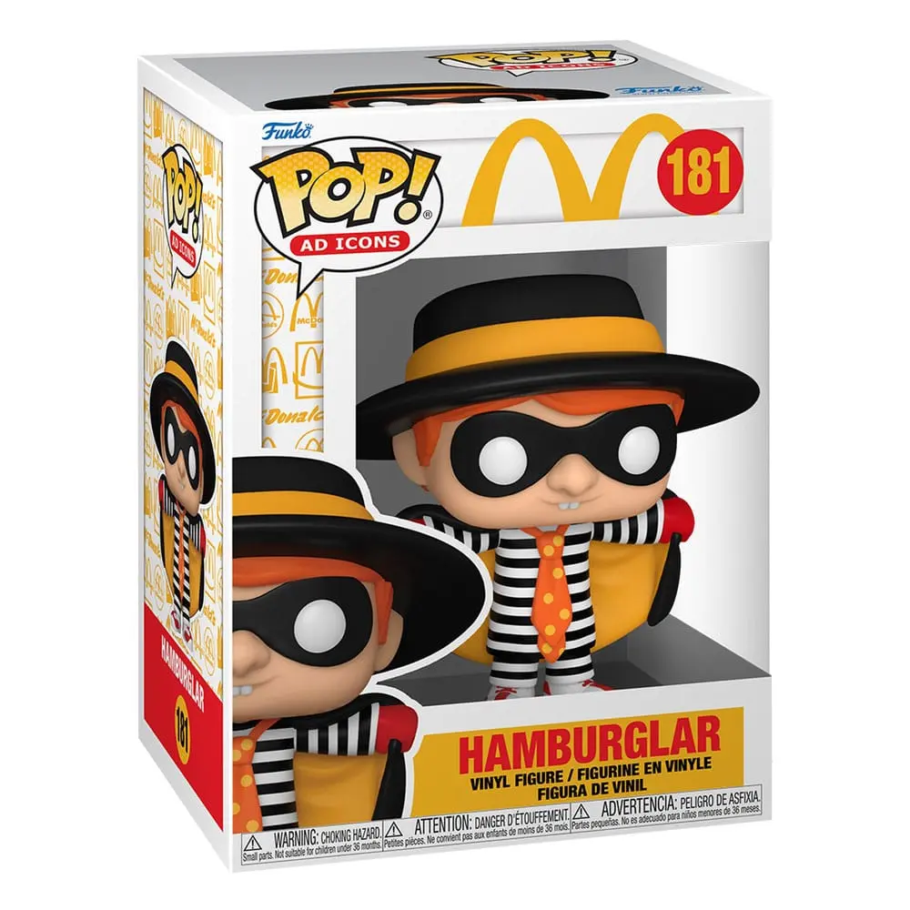 McDonalds POP! Ad Icons Vinyl Figure Hamburgler 9 cm termékfotó