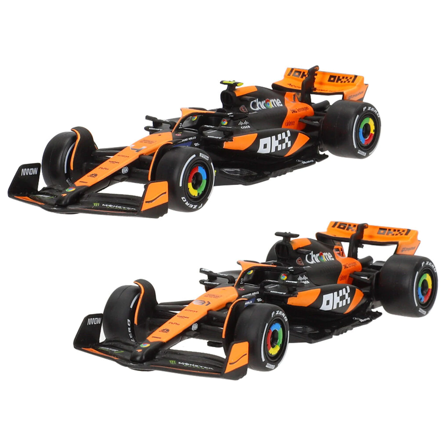 Mclaren MCL38 F1 2024 metal pack 2 cars product photo