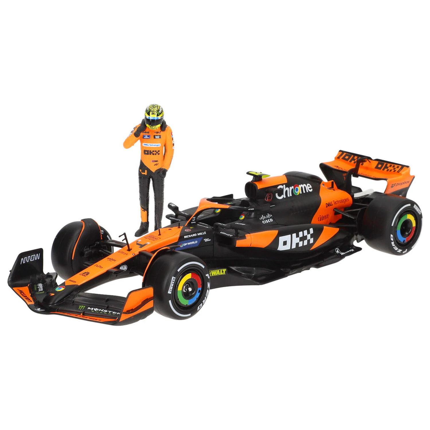 Mclaren Norris MCL38 F1 metal car product photo