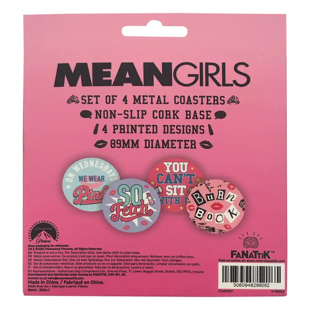 Mean Girls Coaster 4-Pack product photo
