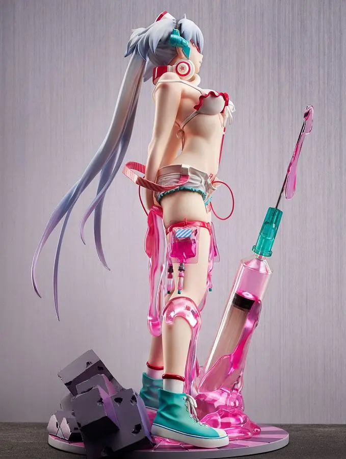 Mebae's Original Character PVC Statue 1/6.5 Sakurako's Injection! 25 cm product photo