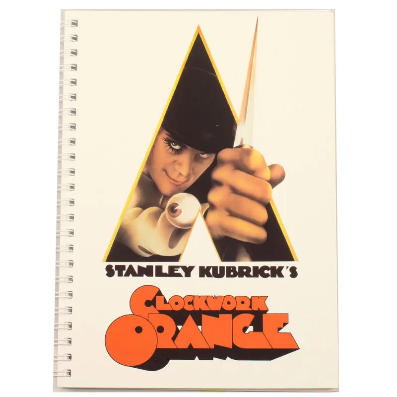 Clockwork Orange notebook product photo