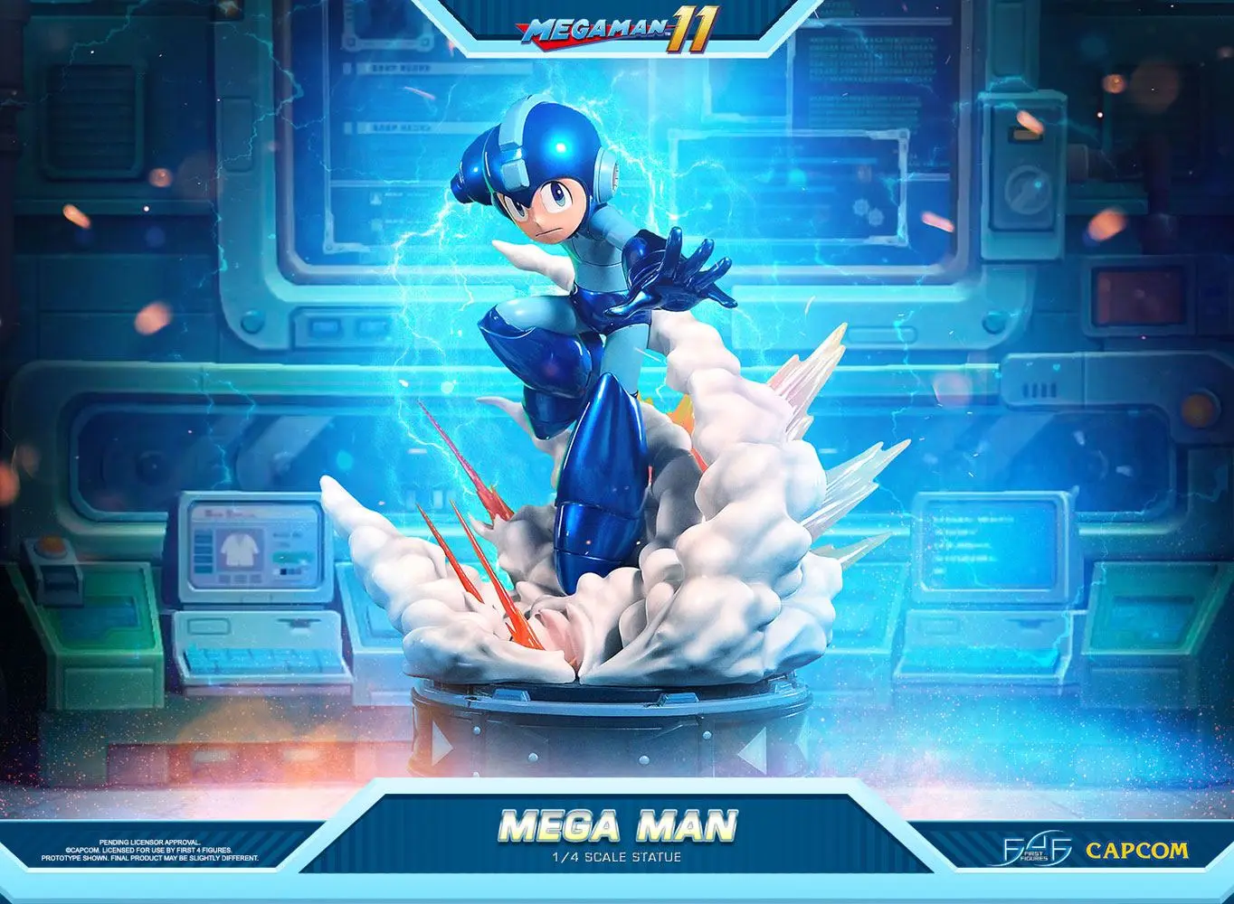 Mega Man 11 Statue 1/4 Mega Man 42 cm product photo