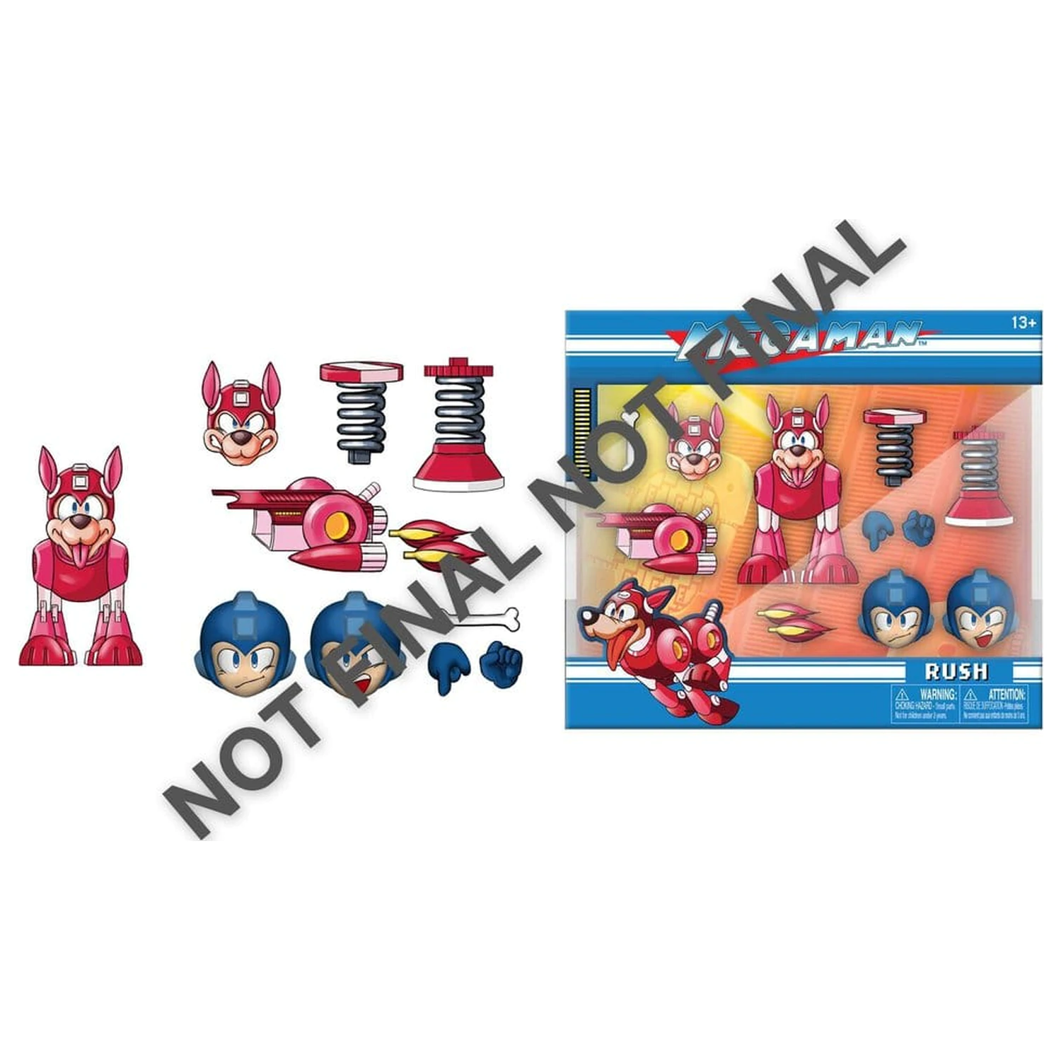 Mega Man Action Figure Rush 7 cm product photo