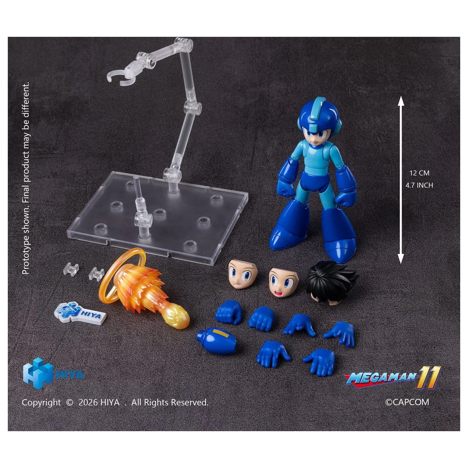 Mega Man Exquisite Basic Series Action Figure Mega Man 12 cm product photo