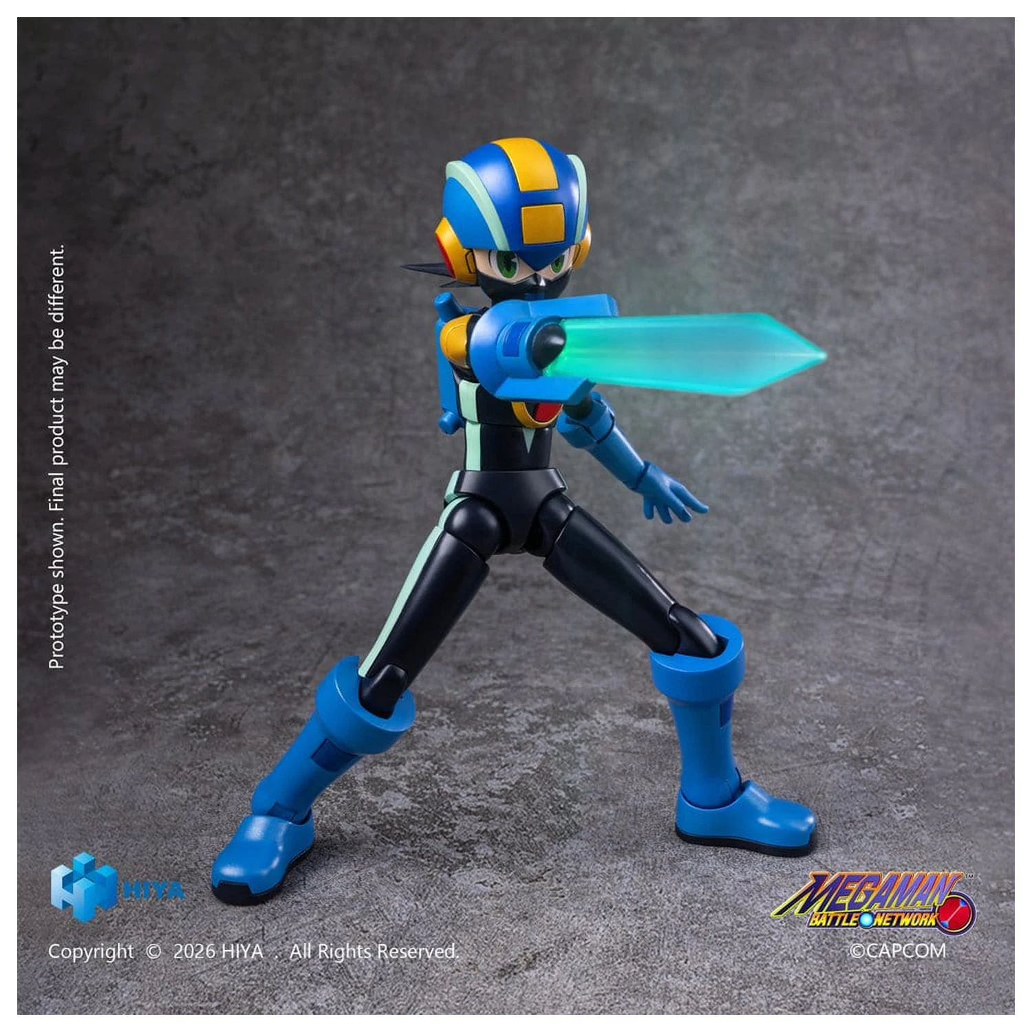 Mega Man Exquisite Basic Series Action Figure MegaMan.EXE 13 cm product photo