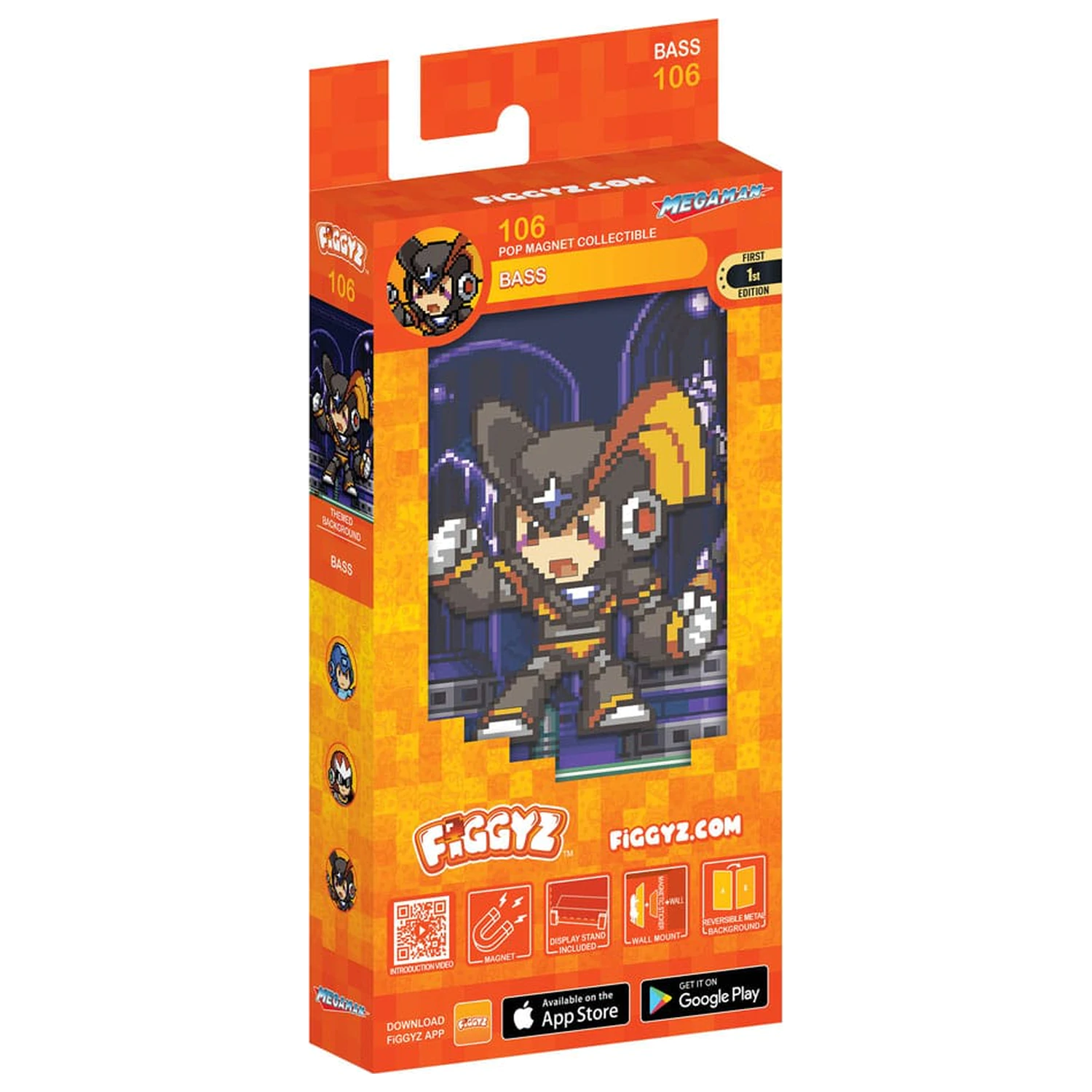Mega Man FiGGYZ Magnet Collectible Bass 11 cm product photo
