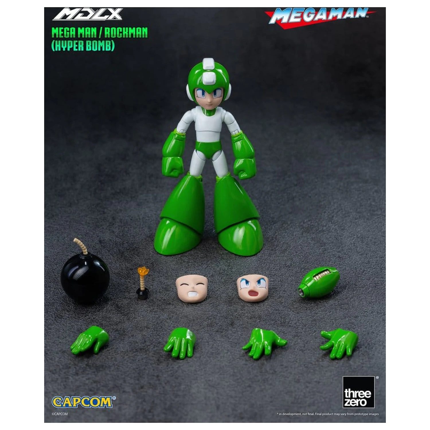 Mega Man MDLX Action Figure Mega Man / Rockman (Hyper Bomb) 10 cm product photo