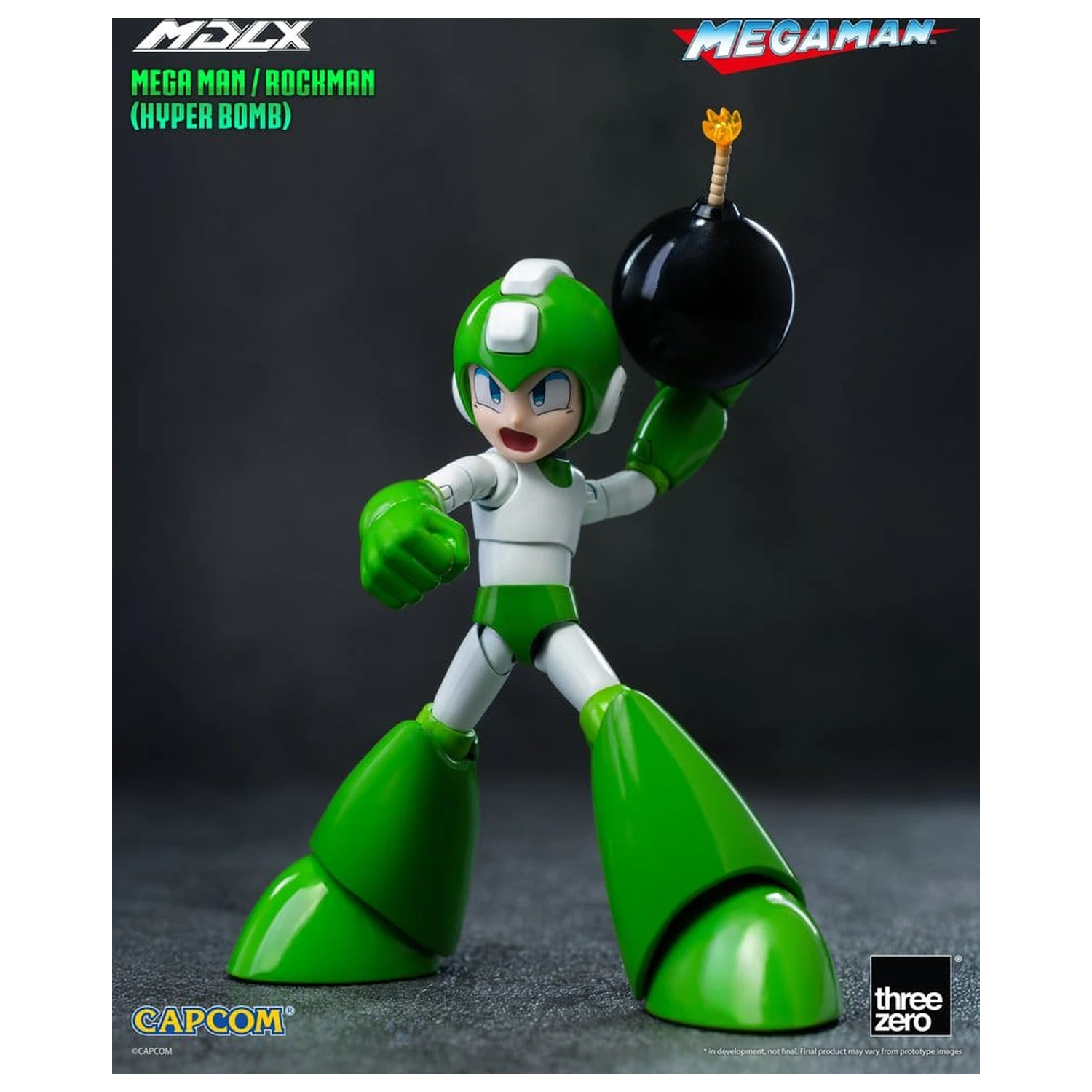 Mega Man MDLX Action Figure Mega Man / Rockman (Hyper Bomb) 10 cm product photo