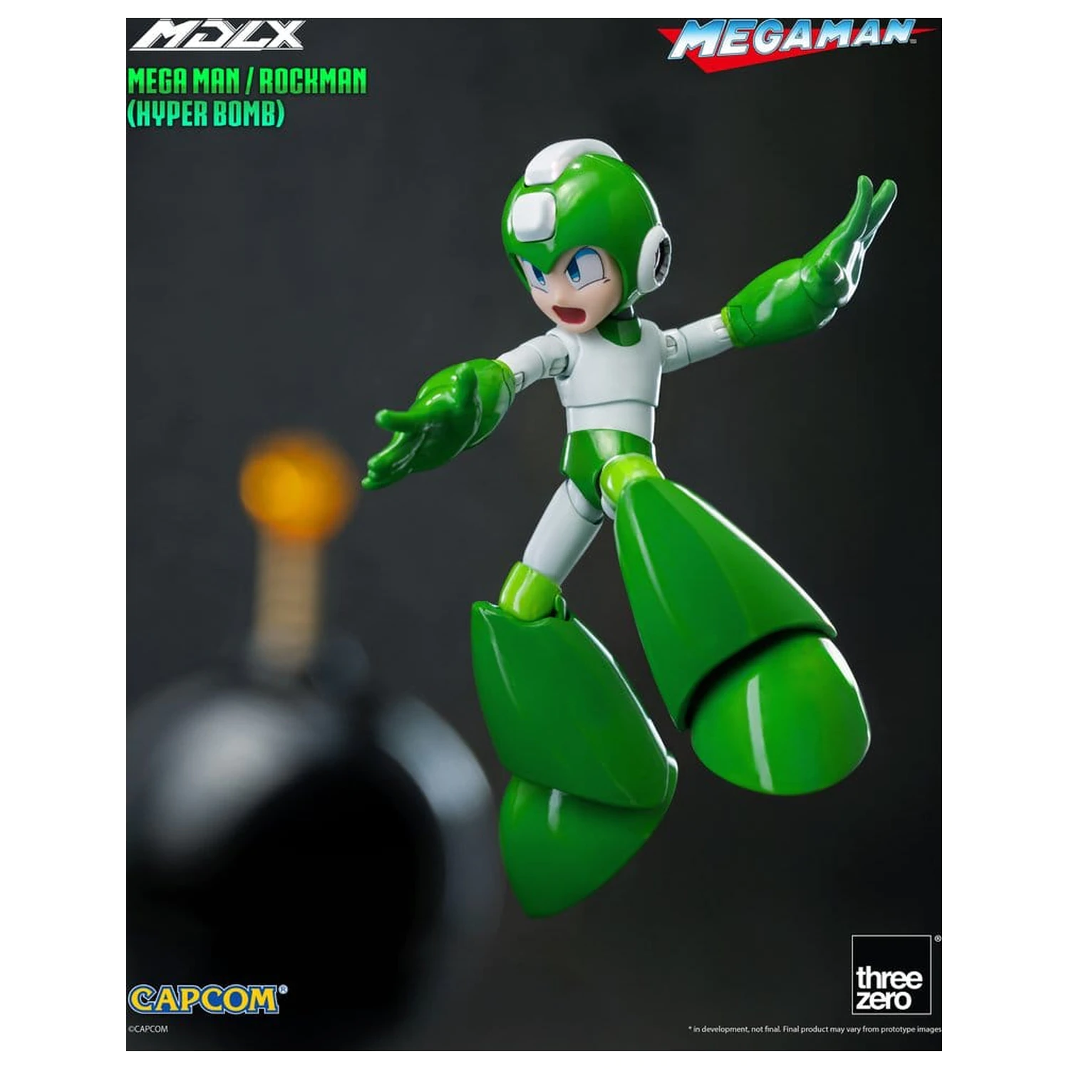Mega Man MDLX Action Figure Mega Man / Rockman (Hyper Bomb) 10 cm product photo