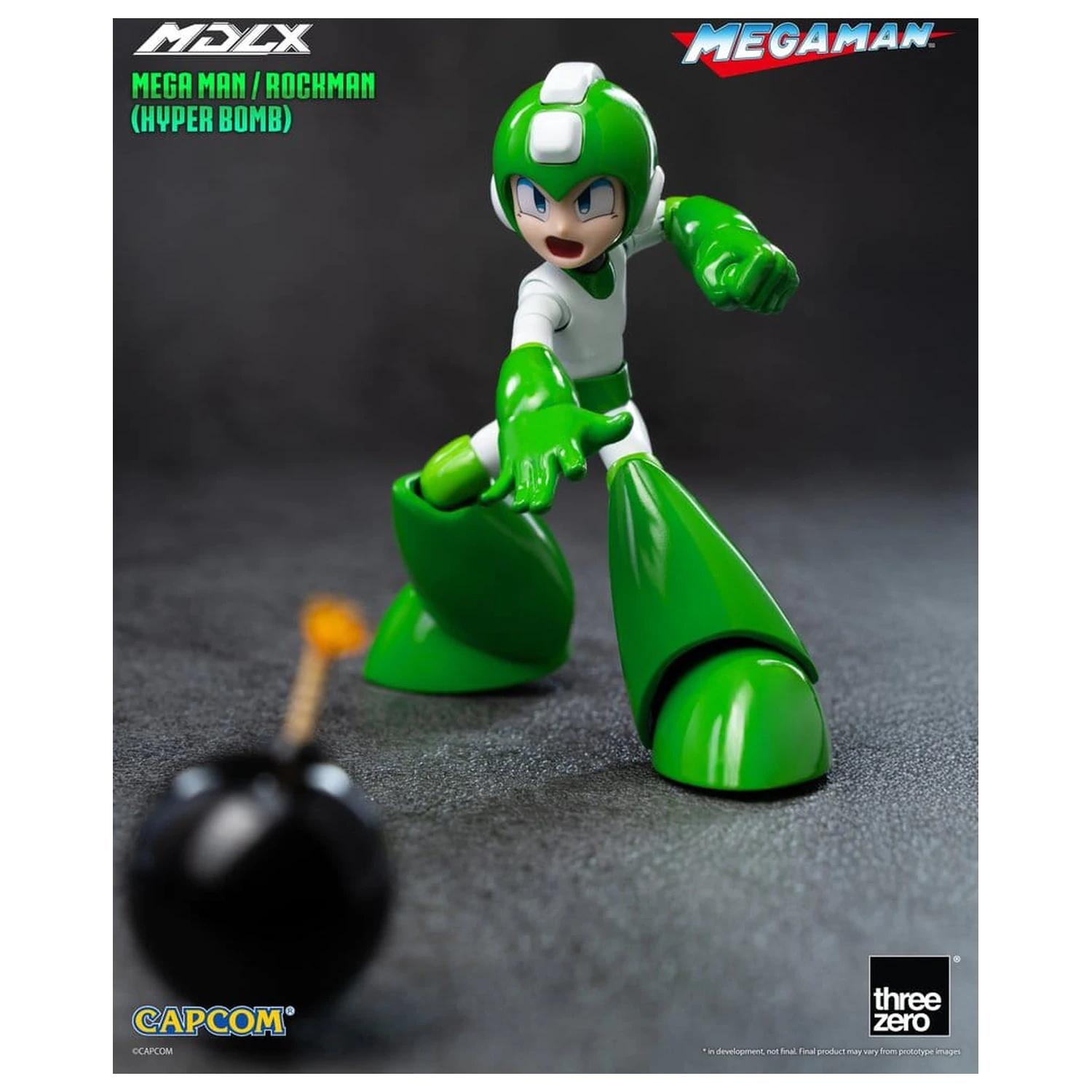 Mega Man MDLX Action Figure Mega Man / Rockman (Hyper Bomb) 10 cm product photo