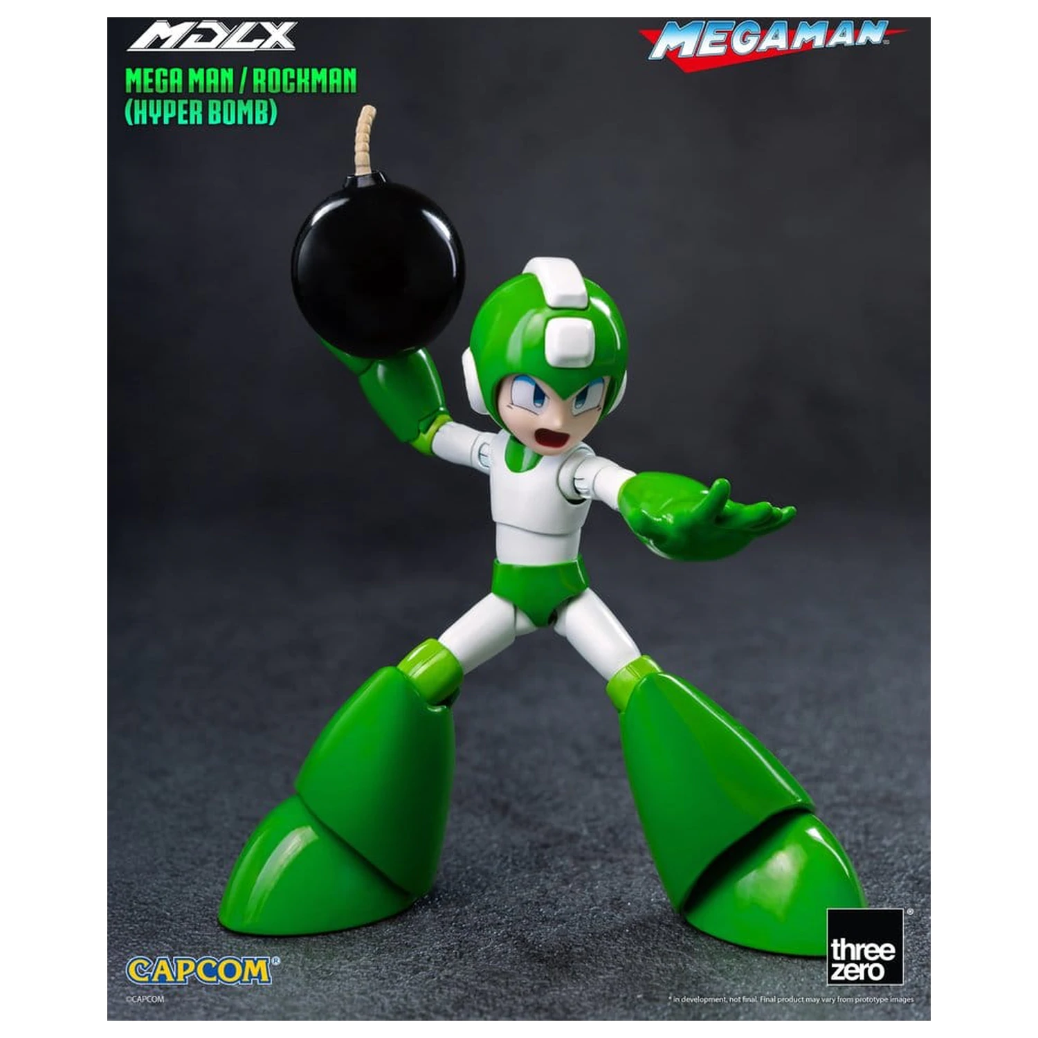 Mega Man MDLX Action Figure Mega Man / Rockman (Hyper Bomb) 10 cm product photo