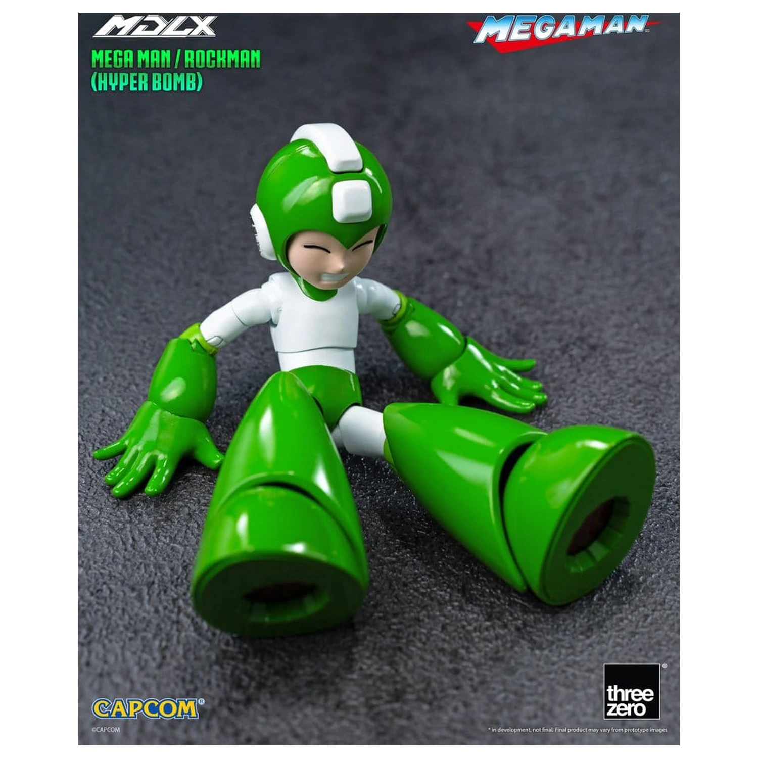 Mega Man MDLX Action Figure Mega Man / Rockman (Hyper Bomb) 10 cm product photo