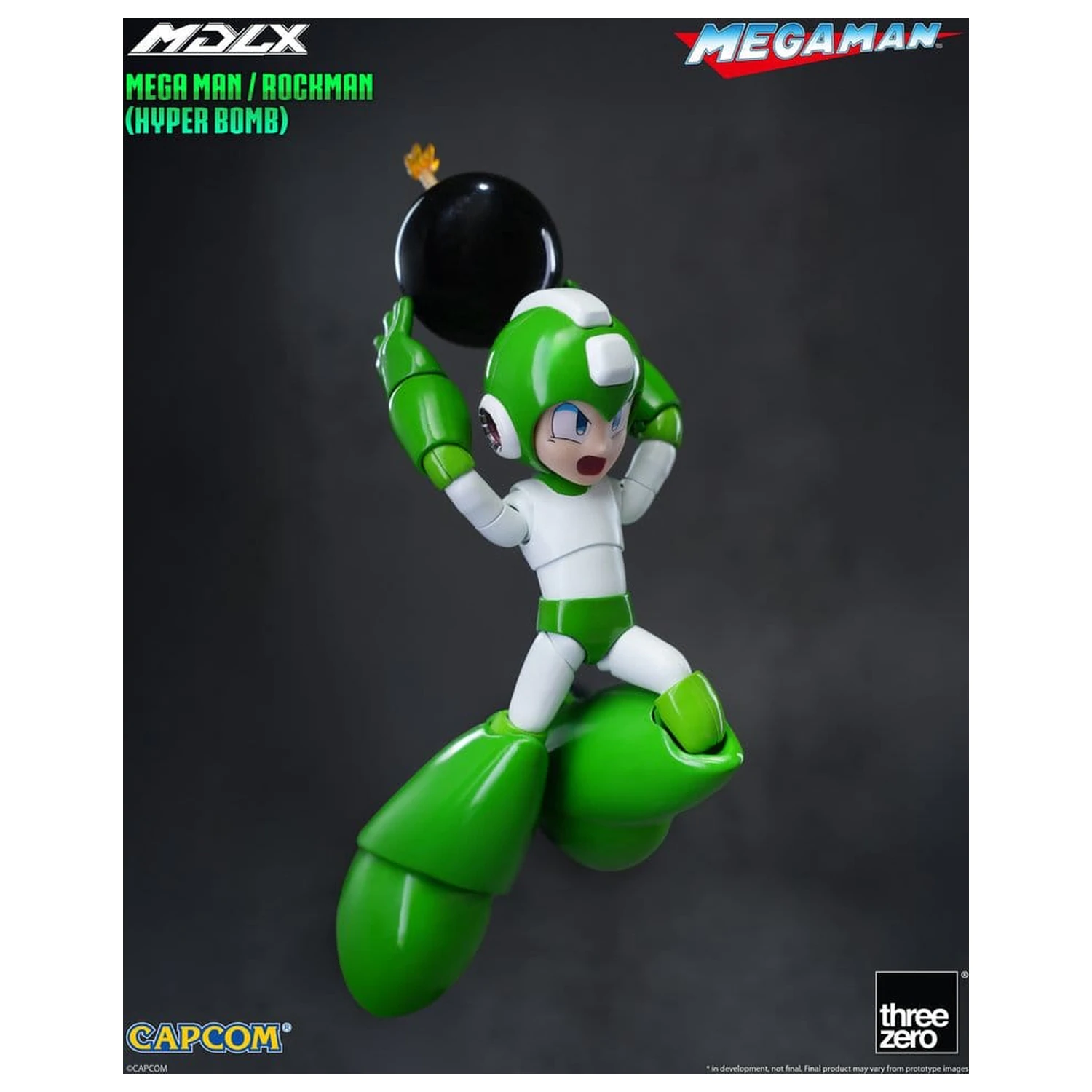 Mega Man MDLX Action Figure Mega Man / Rockman (Hyper Bomb) 10 cm product photo
