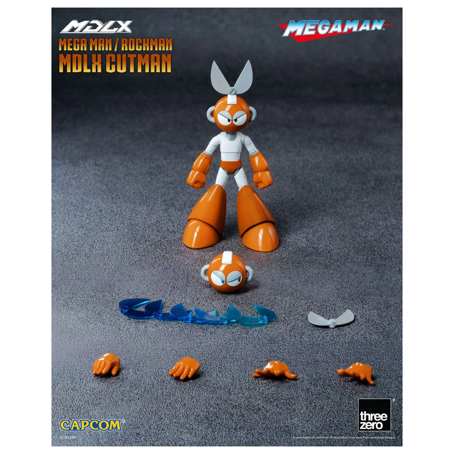 Mega Man MDLX Action Figure Rockman / Mega Man Cutman 12 cm product photo