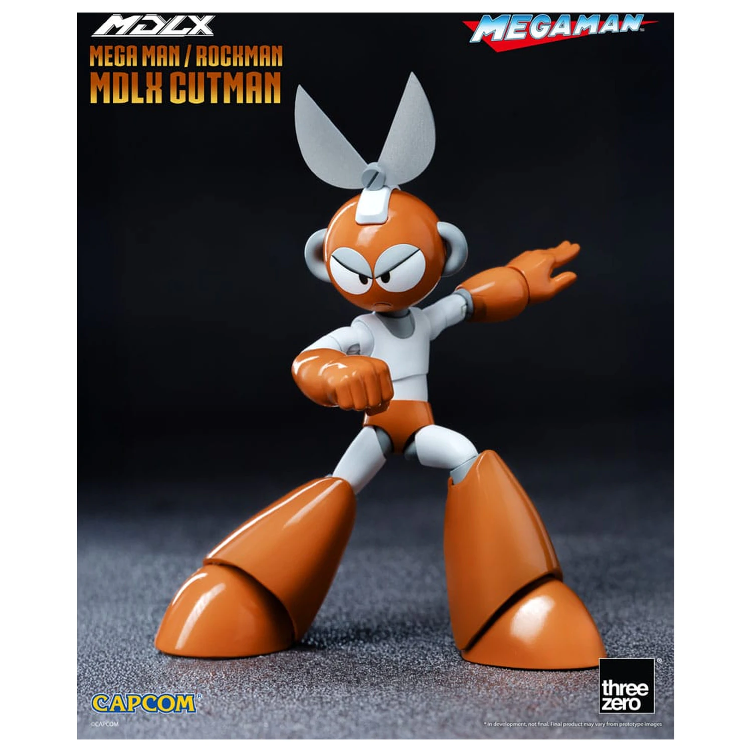 Mega Man MDLX Action Figure Rockman / Mega Man Cutman 12 cm product photo