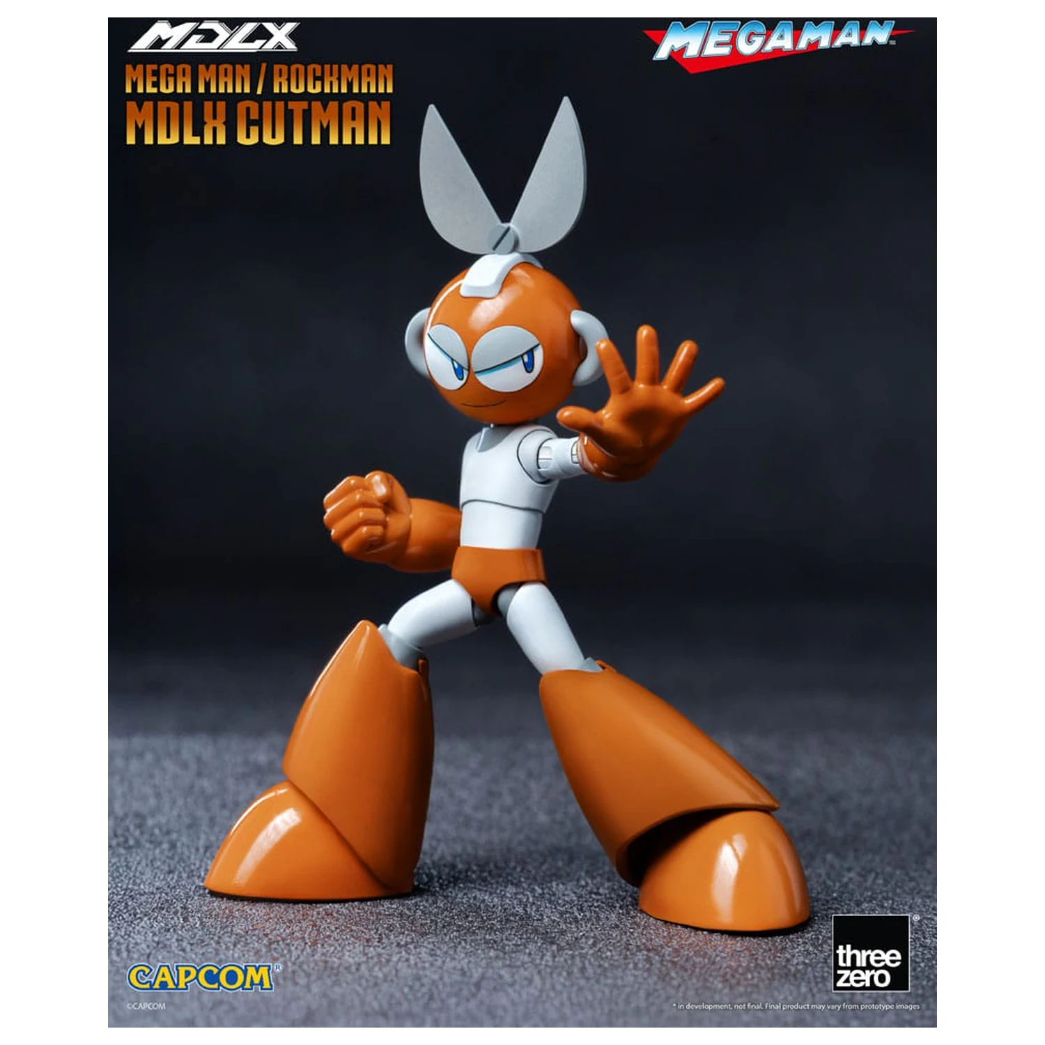 Mega Man MDLX Action Figure Rockman / Mega Man Cutman 12 cm product photo