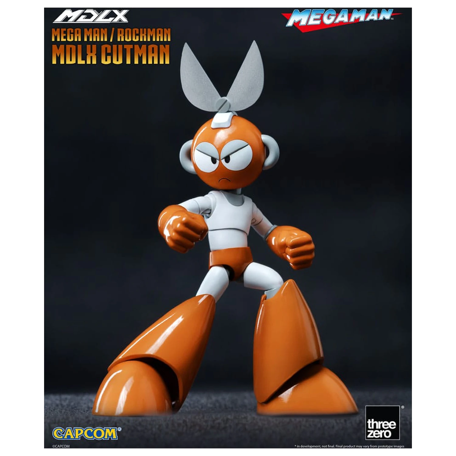 Mega Man MDLX Action Figure Rockman / Mega Man Cutman 12 cm product photo