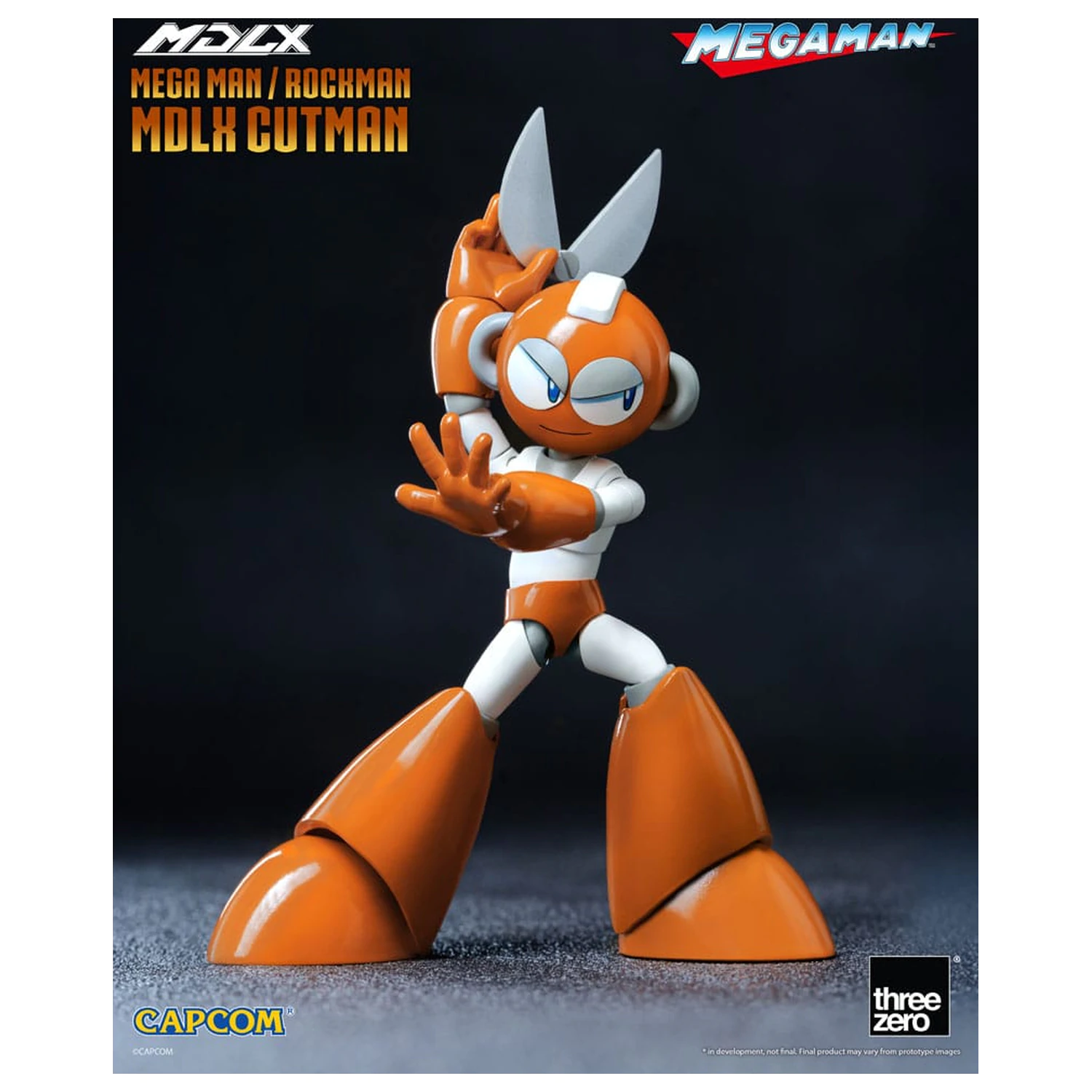 Mega Man MDLX Action Figure Rockman / Mega Man Cutman 12 cm product photo