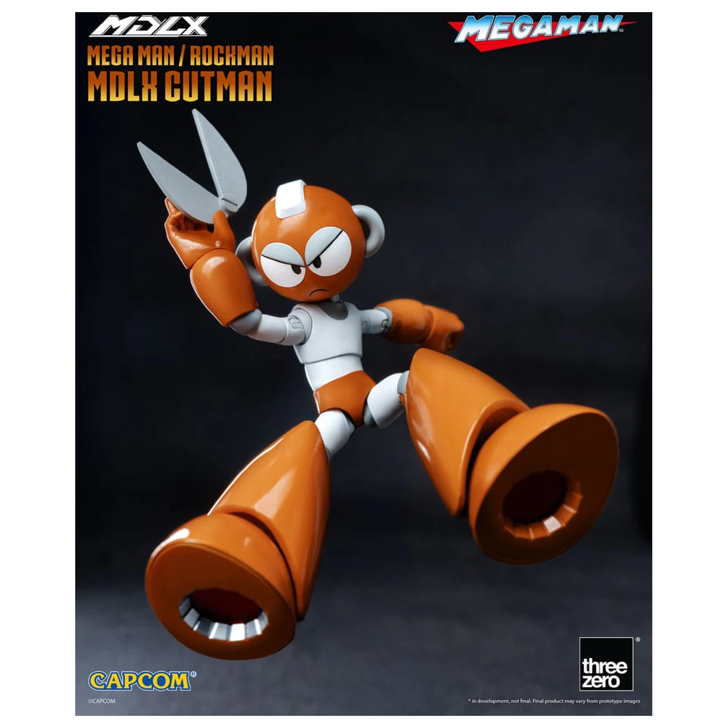 Mega Man MDLX Action Figure Rockman / Mega Man Cutman 12 cm product photo