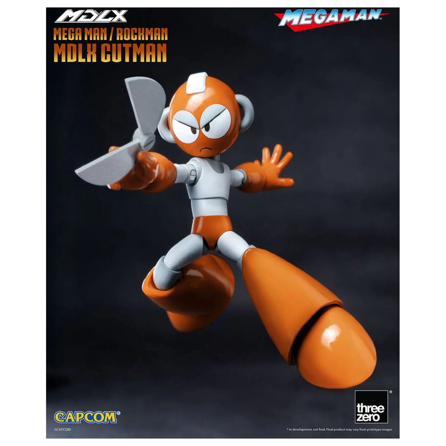 Mega Man MDLX Action Figure Rockman / Mega Man Cutman 12 cm product photo