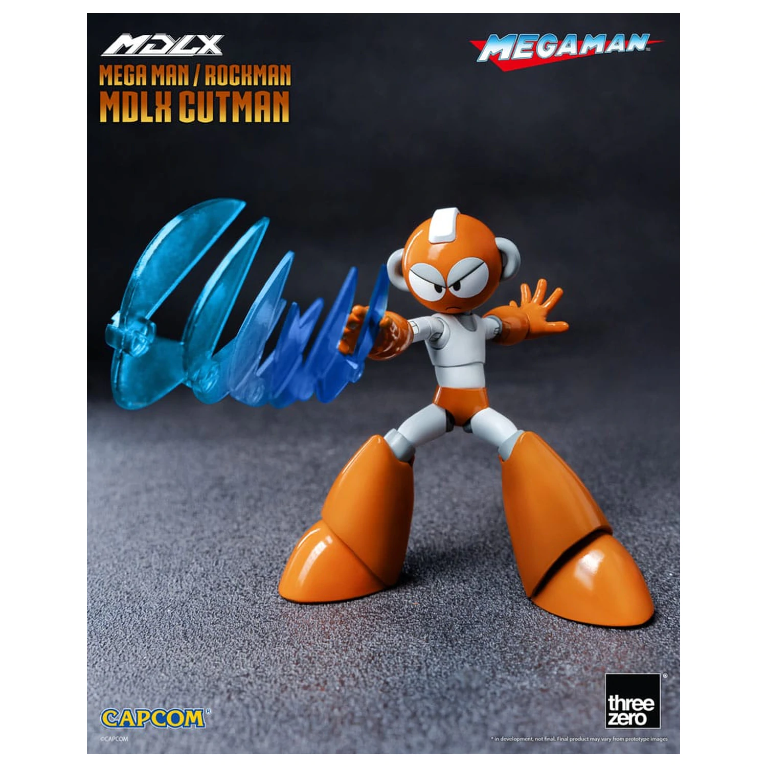 Mega Man MDLX Action Figure Rockman / Mega Man Cutman 12 cm product photo