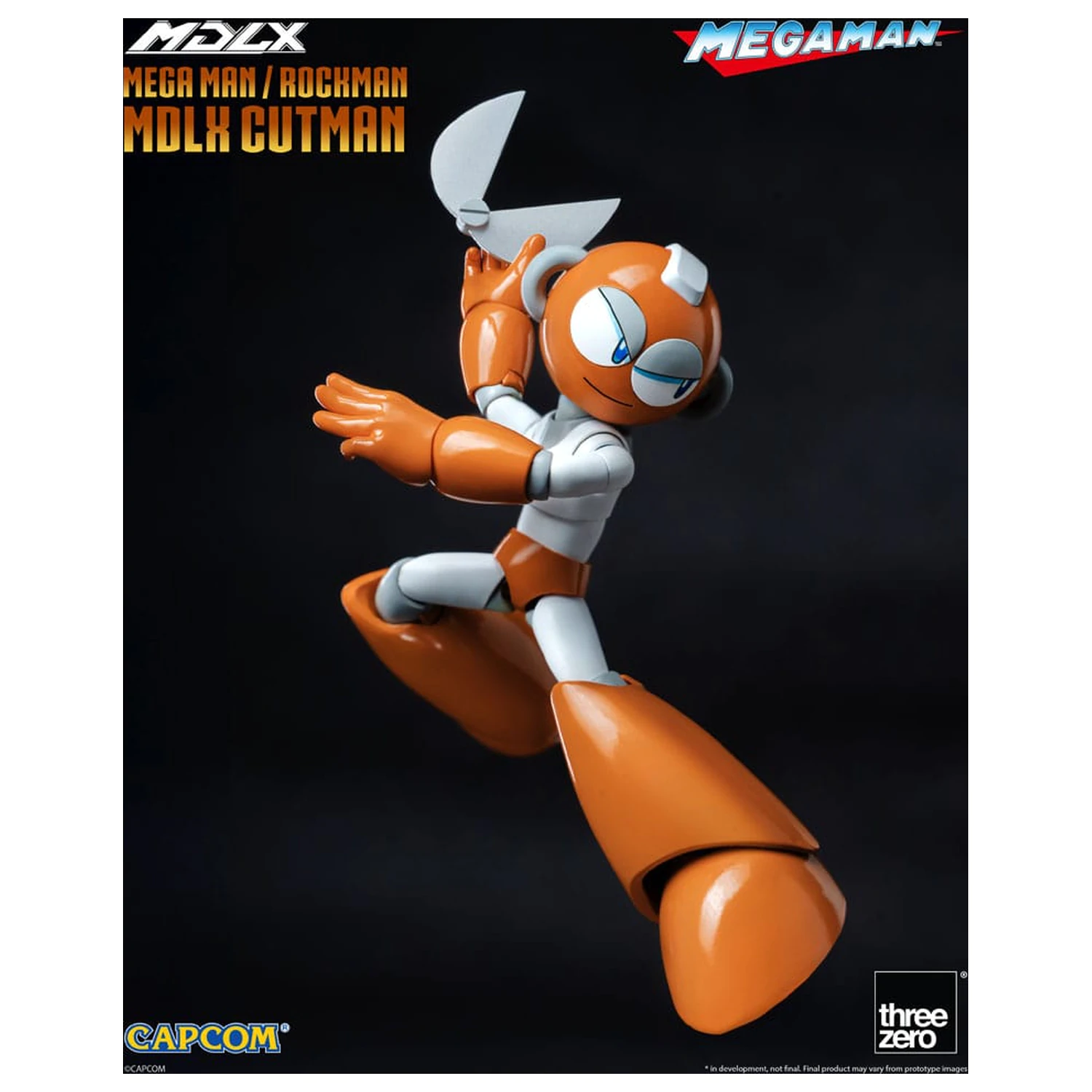 Mega Man MDLX Action Figure Rockman / Mega Man Cutman 12 cm product photo