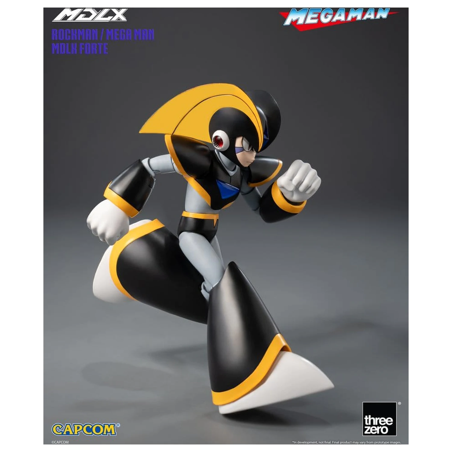 Mega Man MDLX Action Figure Rockman / Mega Man Forte 10 cm product photo